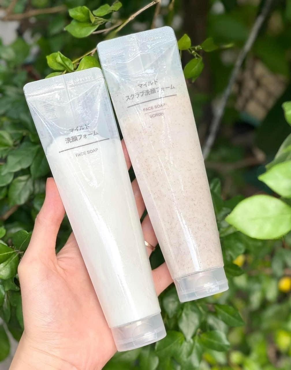 Sữa Rửa Mặt Muji Face Soap Dịu Nhẹ Cho Da 100gr
