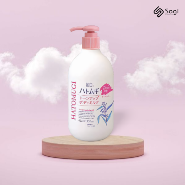 Sữa Dưỡng Thể Hatomugi Nâng Tone Và Làm Sáng Da 400ml