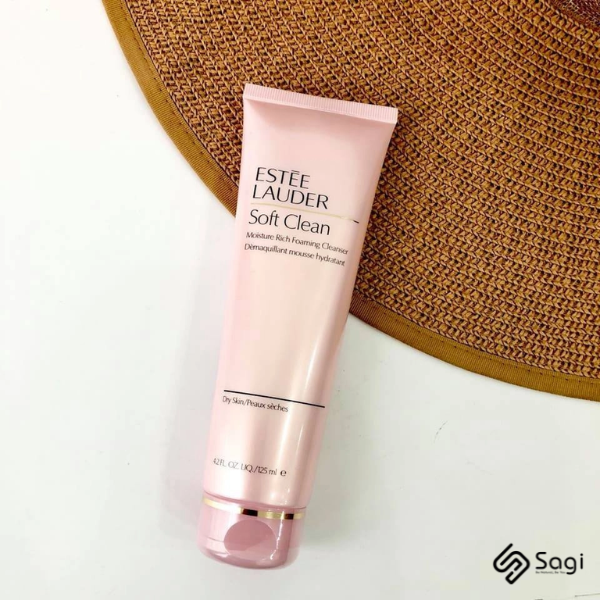 Sữa rửa mặt Estee Lauder Soft Clean Moisture Rich Foaming Cleanser 125ml