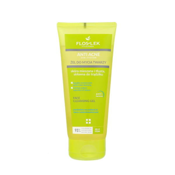 Sữa rửa mặt cho da dầu mụn Floslek Anti Acne 200ml