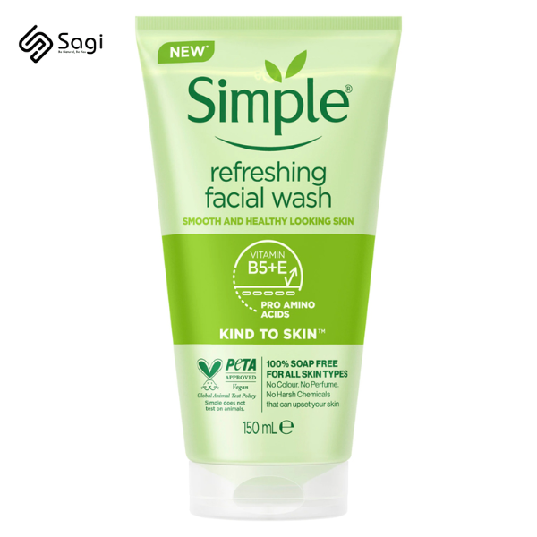 Sữa Rửa Mặt Simple Refreshing Facial Wash 150ML