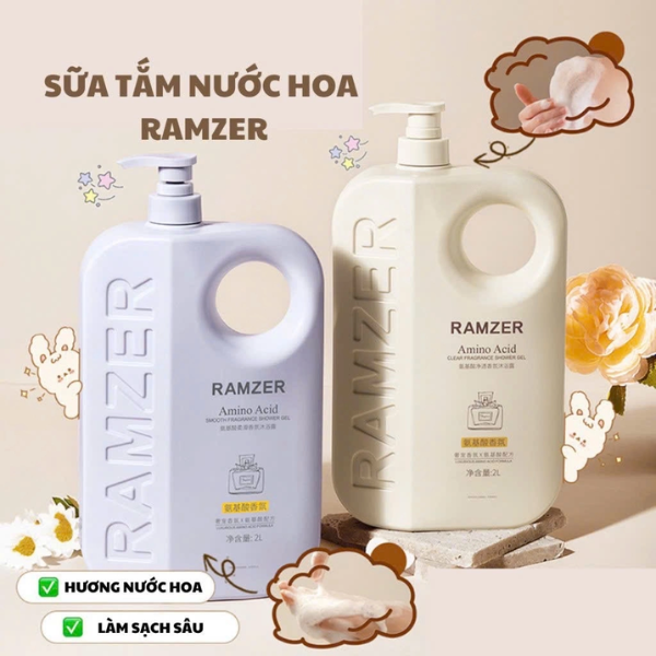 Sữa Tắm Ramzer Hương Nước Hoa Cao Cấp 1L