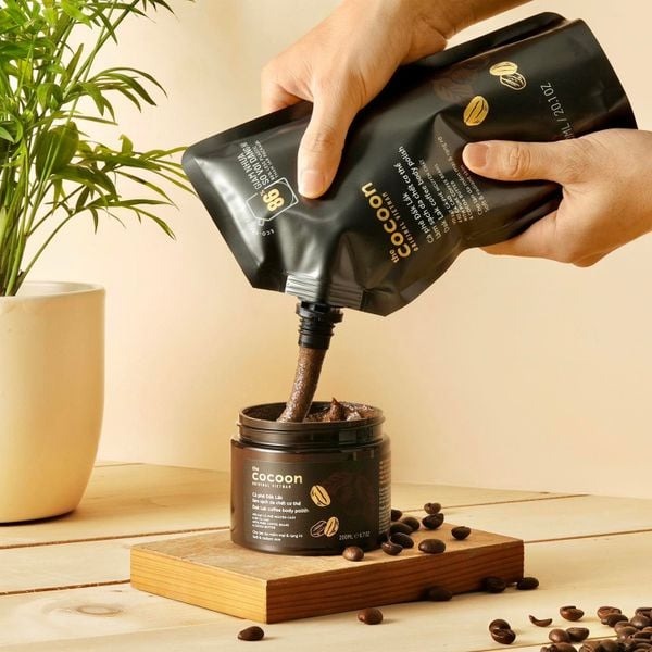 Tẩy Da Chết Toàn Thân Cocoon Sạch Da Túi Refill 600ml