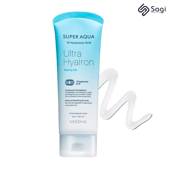 Tẩy tế bào chết Missha Super Aqua Ultra Hyalron Peeling Gel