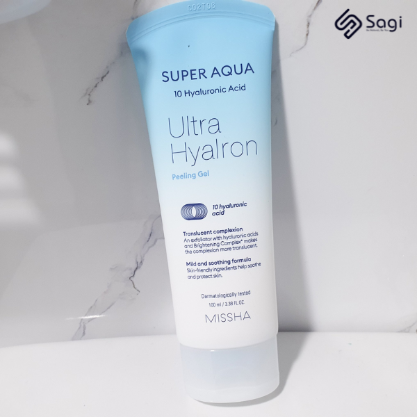 Tẩy tế bào chết Missha Super Aqua Ultra Hyalron Peeling Gel