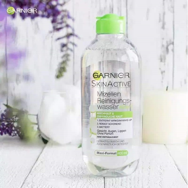 Nước tẩy trang Garnier 400ml - Xanh lá