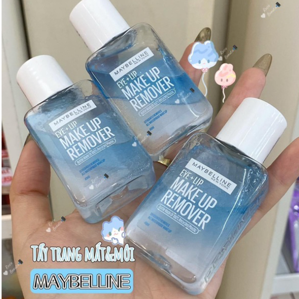 Tẩy Trang Mắt Môi Maybelline Lip & Eyes Make Up Remover 40ml