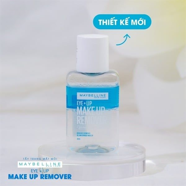 Tẩy Trang Mắt Môi Maybelline Lip & Eyes Make Up Remover 40ml