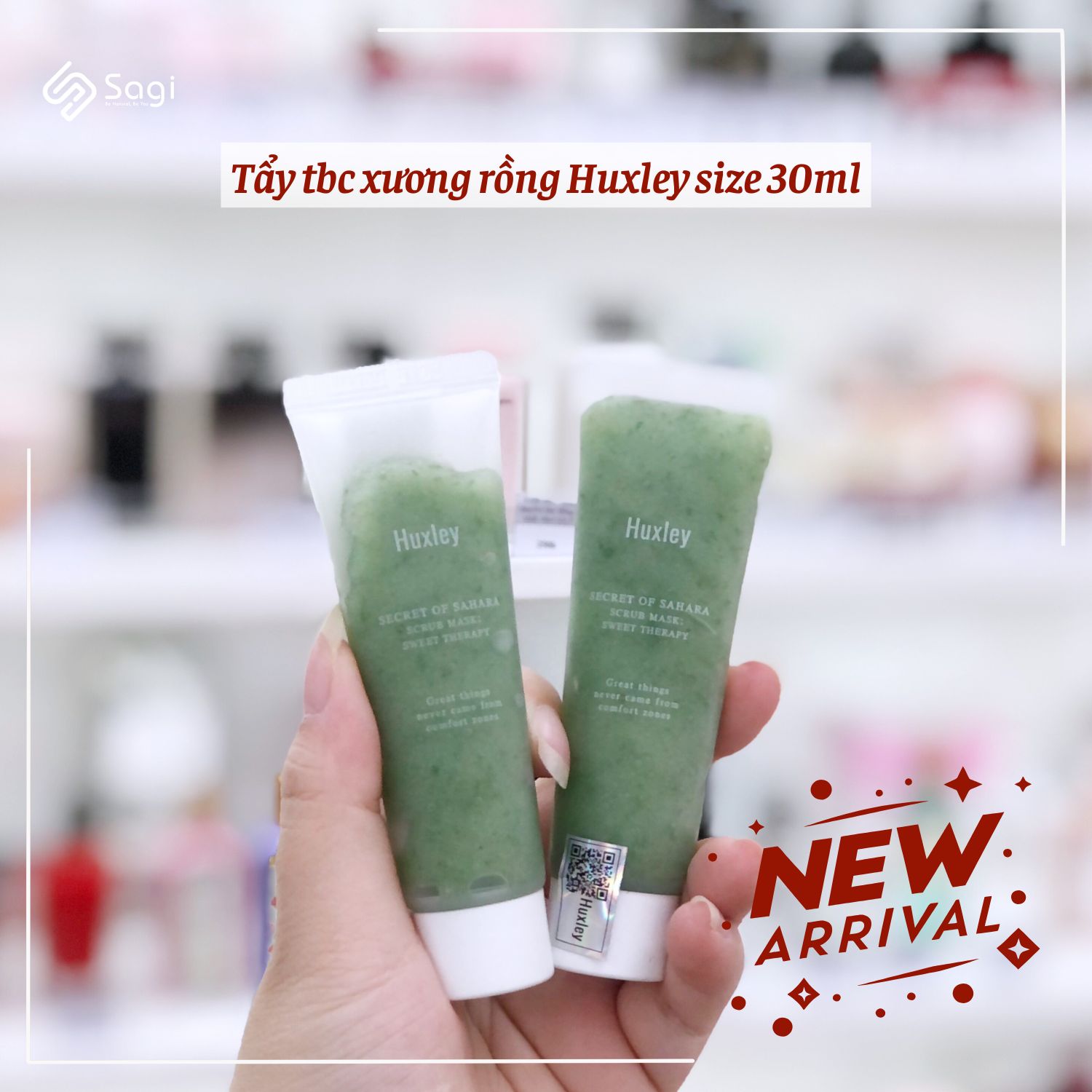 Tẩy da chết Huxley Scrub Mask Sweet Therapy 30g