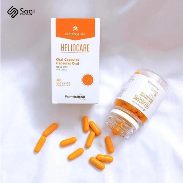 Viên uống chống nắng Heliocare Oral 60 viên