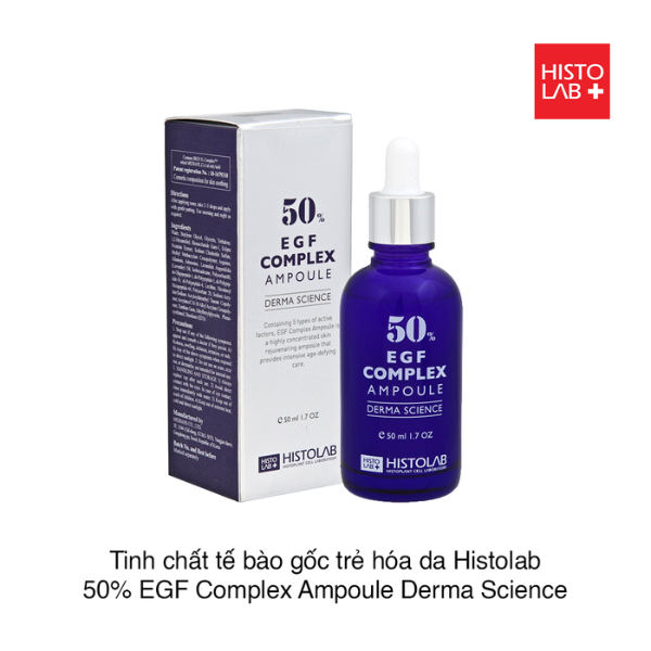 Tinh chất chống lão hoá Histolab 50% EGF Complex Ampoule Derma Science Serum 50ml