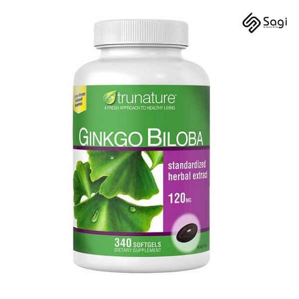 Viên uống bổ não Trunature Ginkgo Biloba