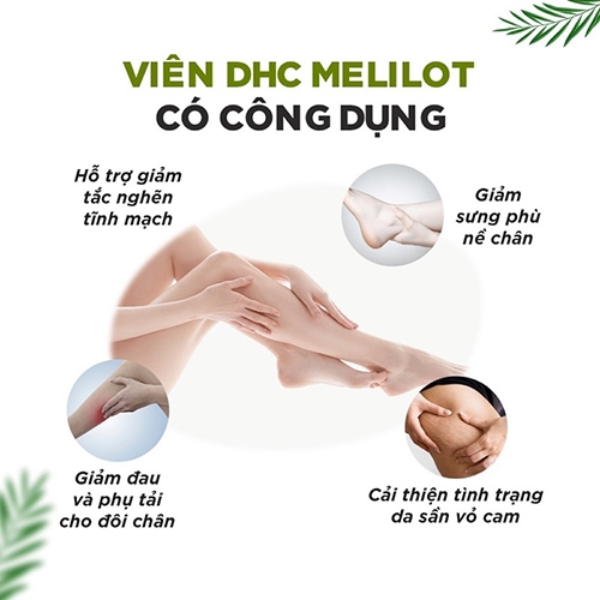 Viên uống DHC giảm mỡ đùi