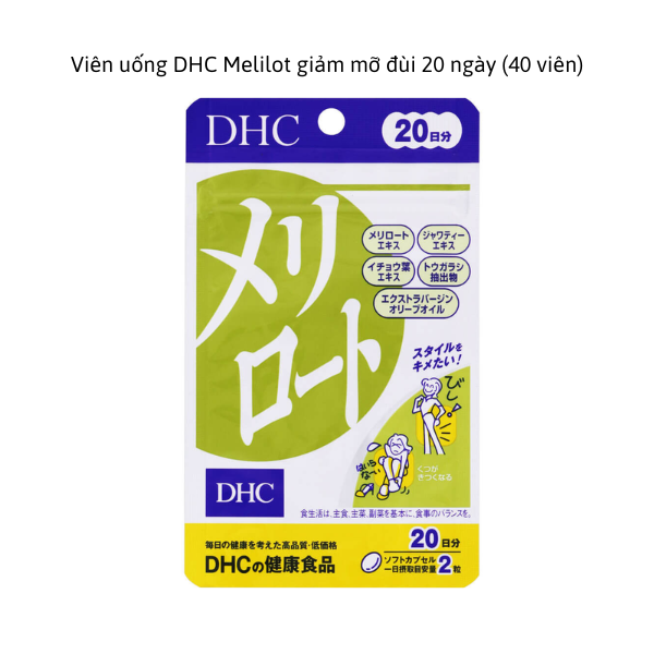 Viên uống DHC giảm mỡ đùi