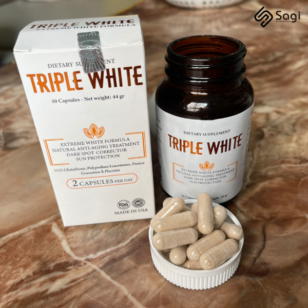 Viên uống trắng da TRIPLE WHITE