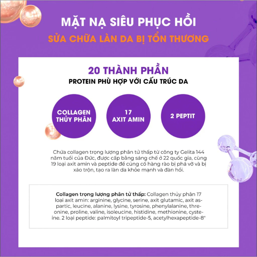 SUR MEDIC. Mặt nạ giấy Super Calm Repairing