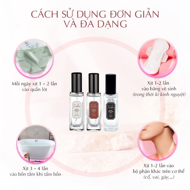 Nước hoa phụ nữ Foellie Inner Perfume Mist 20ml