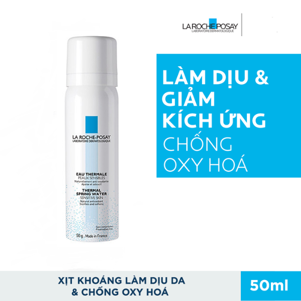 Xịt Khoáng Giúp Làm Dịu Và Bảo Vệ Da La Roche-Posay  Trắng Thermal Spring Water 50ml