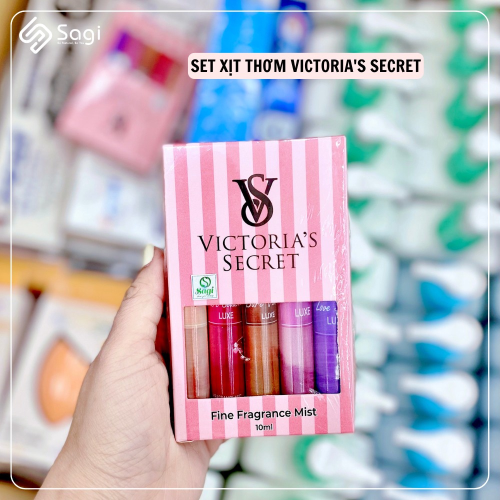 SET Xịt Thơm Victoria's Secret 10ml (5 ống)