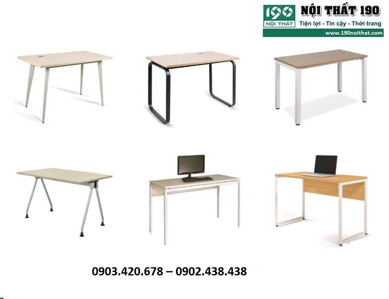 Bàn nhân viên chân sắt 190 sở hữu nhiều ưu điểm nhất định