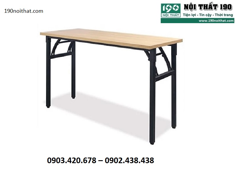 Bàn gấp chân sắt 1m4 BGA14
