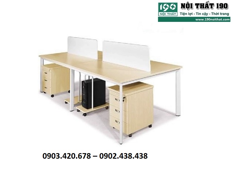 Bàn làm việc có vách ngăn BCO12-4
