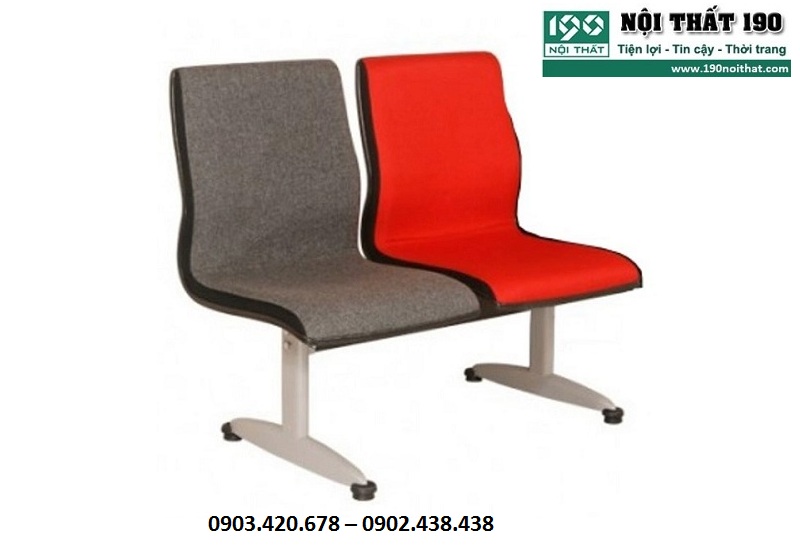 Ghế băng chờ nỉ có mức giá trung bình, tương đối rẻ 