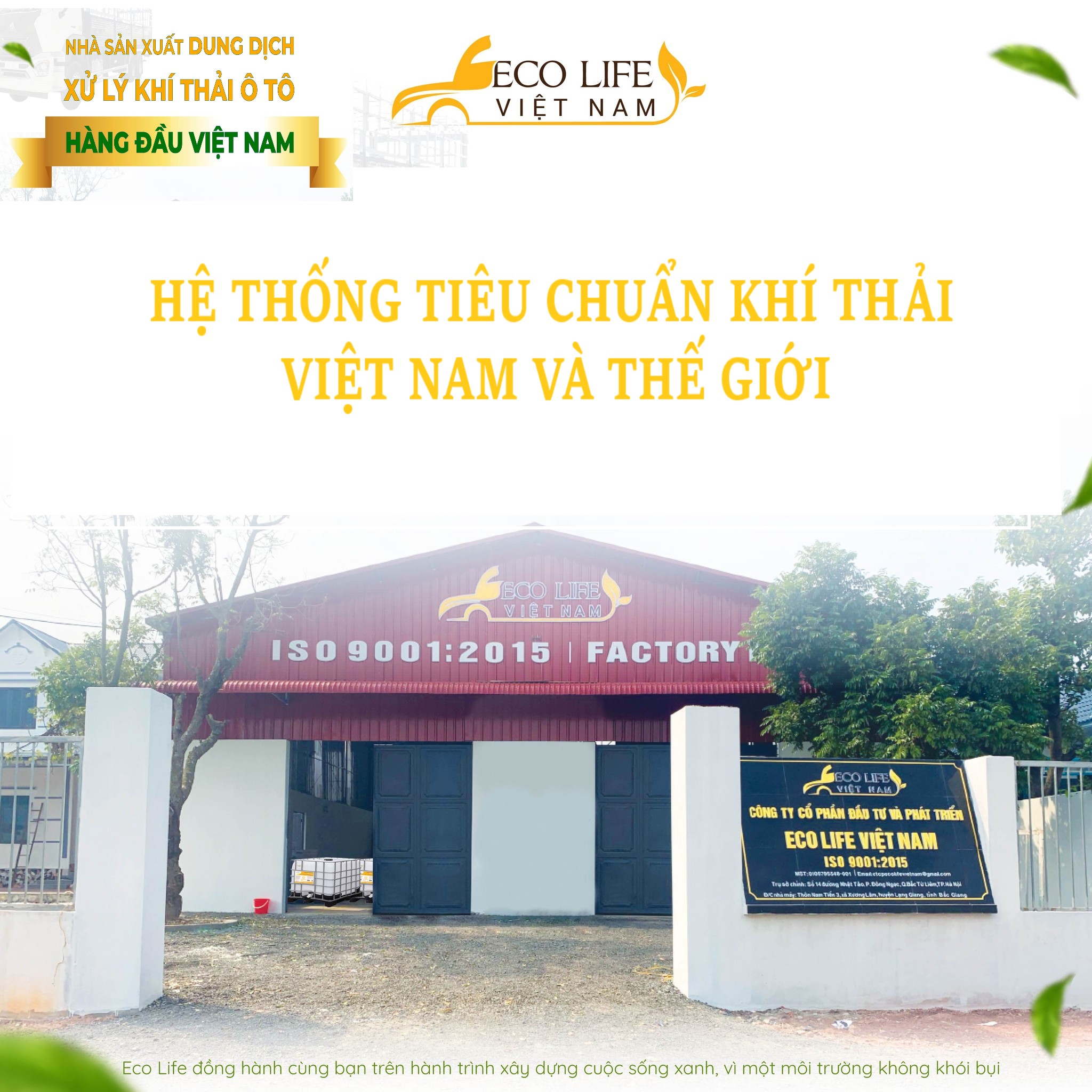 HỆ THỐNG TIÊU CHUẨN KHÍ THẢI VIỆT NAM VÀ THẾ GIỚI