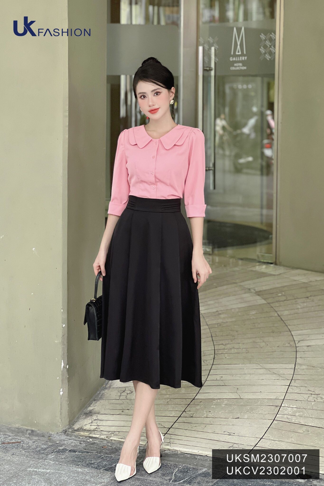 Chân váy chữ A ngắn SK205 KRFashion- váy đen ngắn style Hàn Quốc 2 lớp cao  cấp