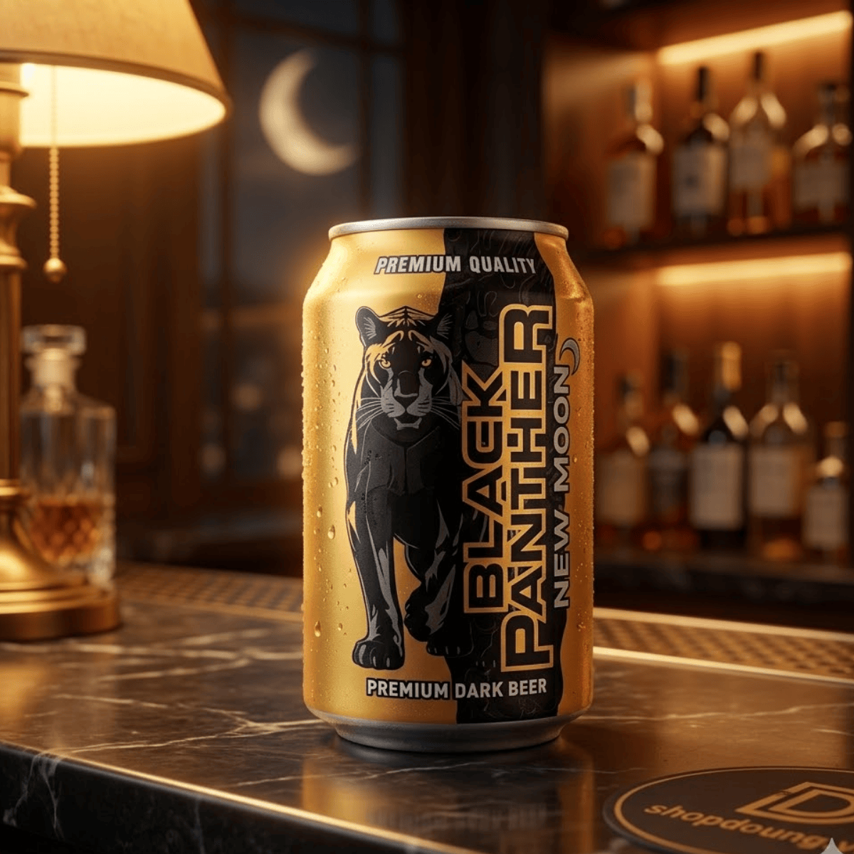 Bia Black Panther New Moon - Lon 330ml