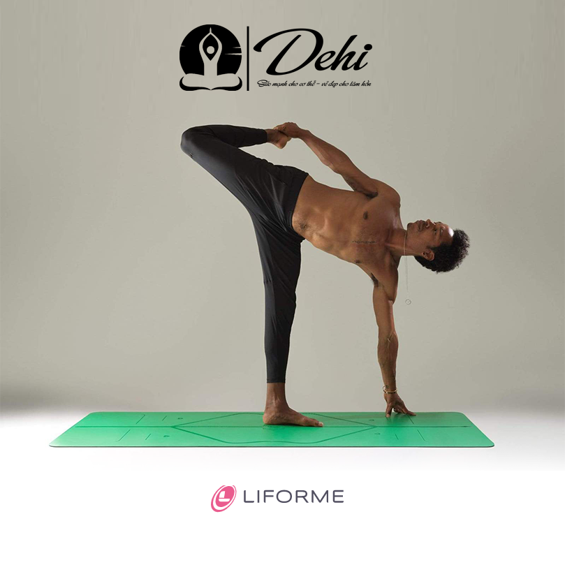 Thảm Yoga cao cấp Liforme bản thường nhập khẩu Anh - Yoga Dehi