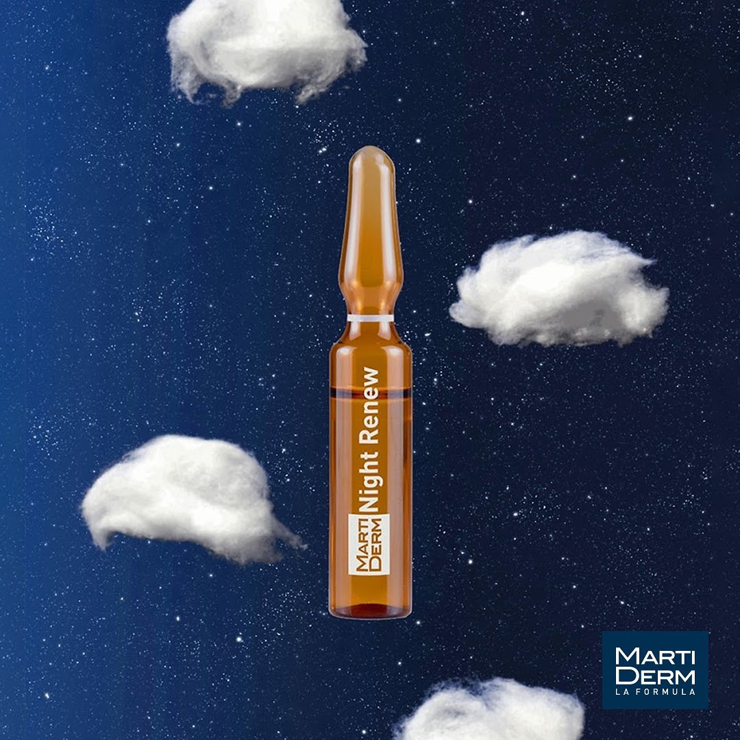 Ampoule Chống Lão Hoá & Tái Tạo Da Ban Đêm - Martiderm Platinum Night Renew - 30 ống x  2ml