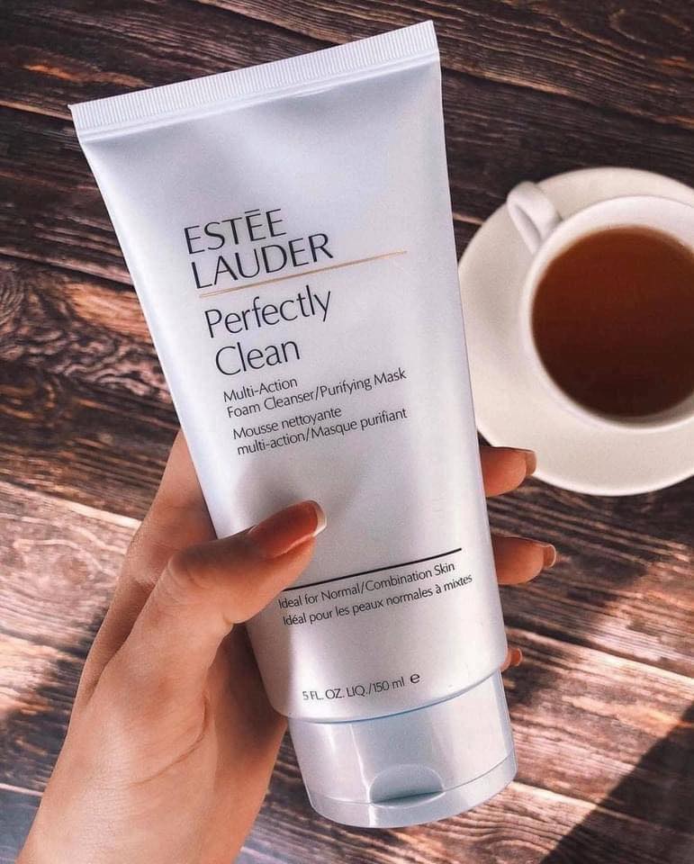 Sữa rửa mặt kiêm mặt nạ thanh lọc da Estee Lauder Perfectly Clean Purifying Mask
