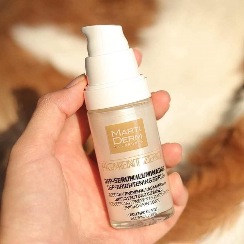Tinh chất làm sáng da, duy trì sau điều trị Hydroquinone Martiderm Pigment Zero DSP Serum Illuminador - 30ml