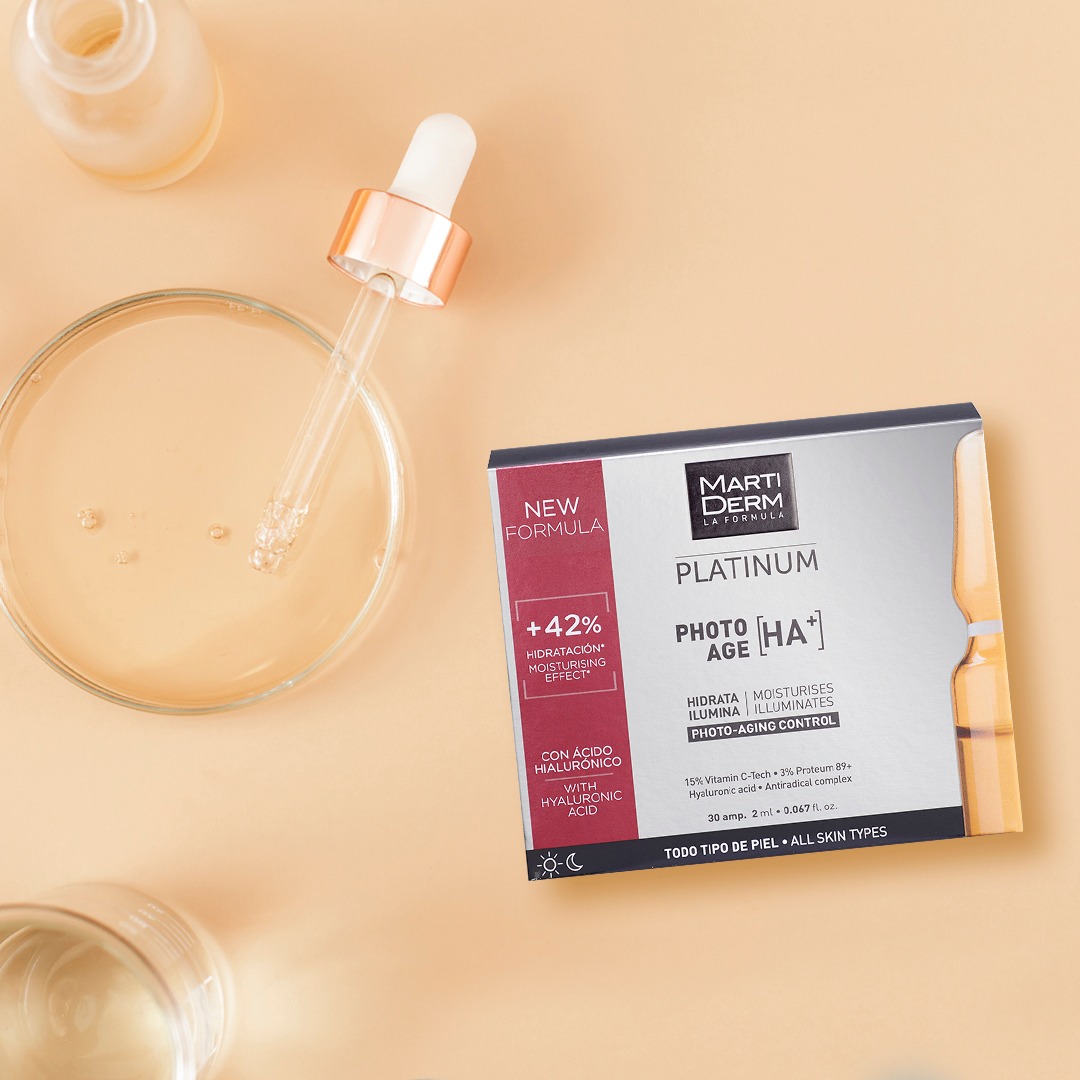 Ampoule chống lão hóa Martiderm Platinum Photo Age HA+ 30 ống x 2ml