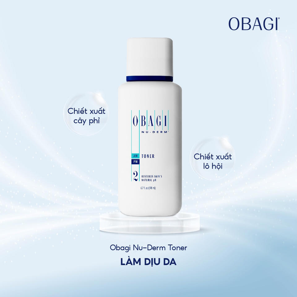 Nước hoa hồng Obagi Nuderm Toner (số 2) - 198ml