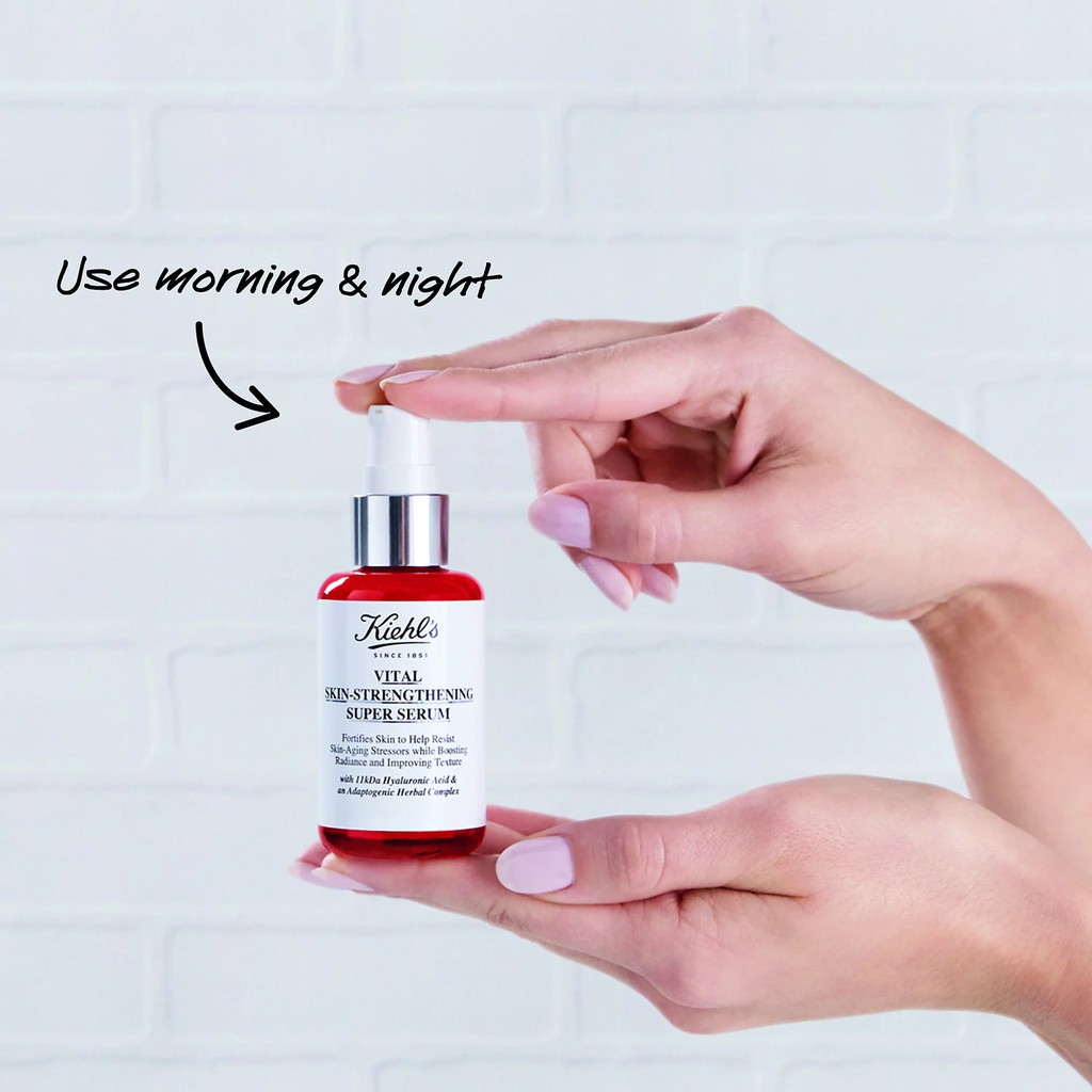 Tinh chất phục hồi & trẻ hóa da chuyên sâu Kiehl's Vital Skin-Strenthening Super Serum