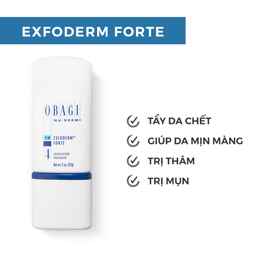 Kem tẩy tế bào chết Obagi Nuderm Exfoderm Forte (số 4) - 57g