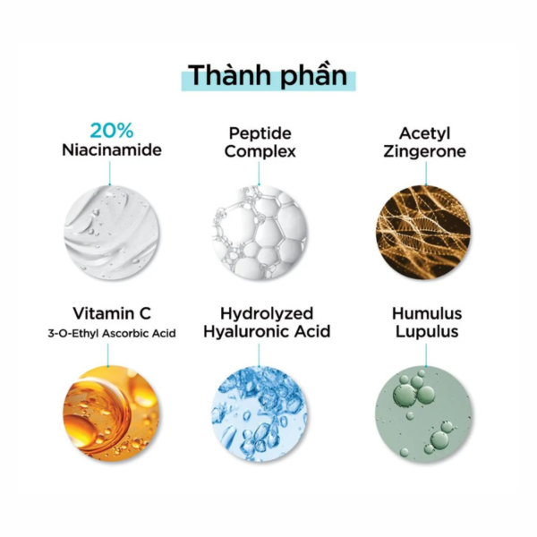 Tinh chất chống lão hóa, căng bóng và sáng da Asap N20 Peptide Complex - 30ml