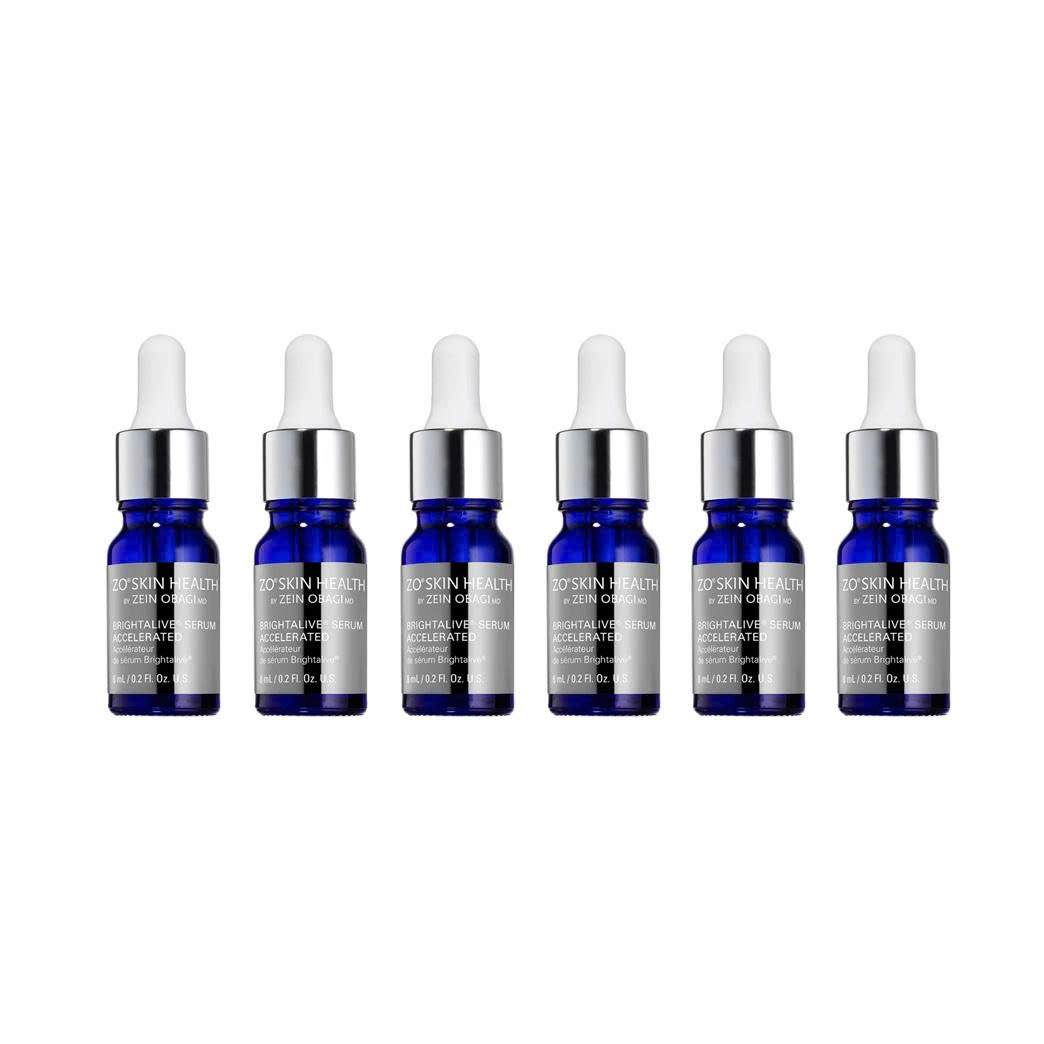 Tinh chất hỗ trợ giảm nám tàn nhang, sáng đều màu da chuyên sâu ZO Brightalive Serum Accelerated - 6lọ x 8ml