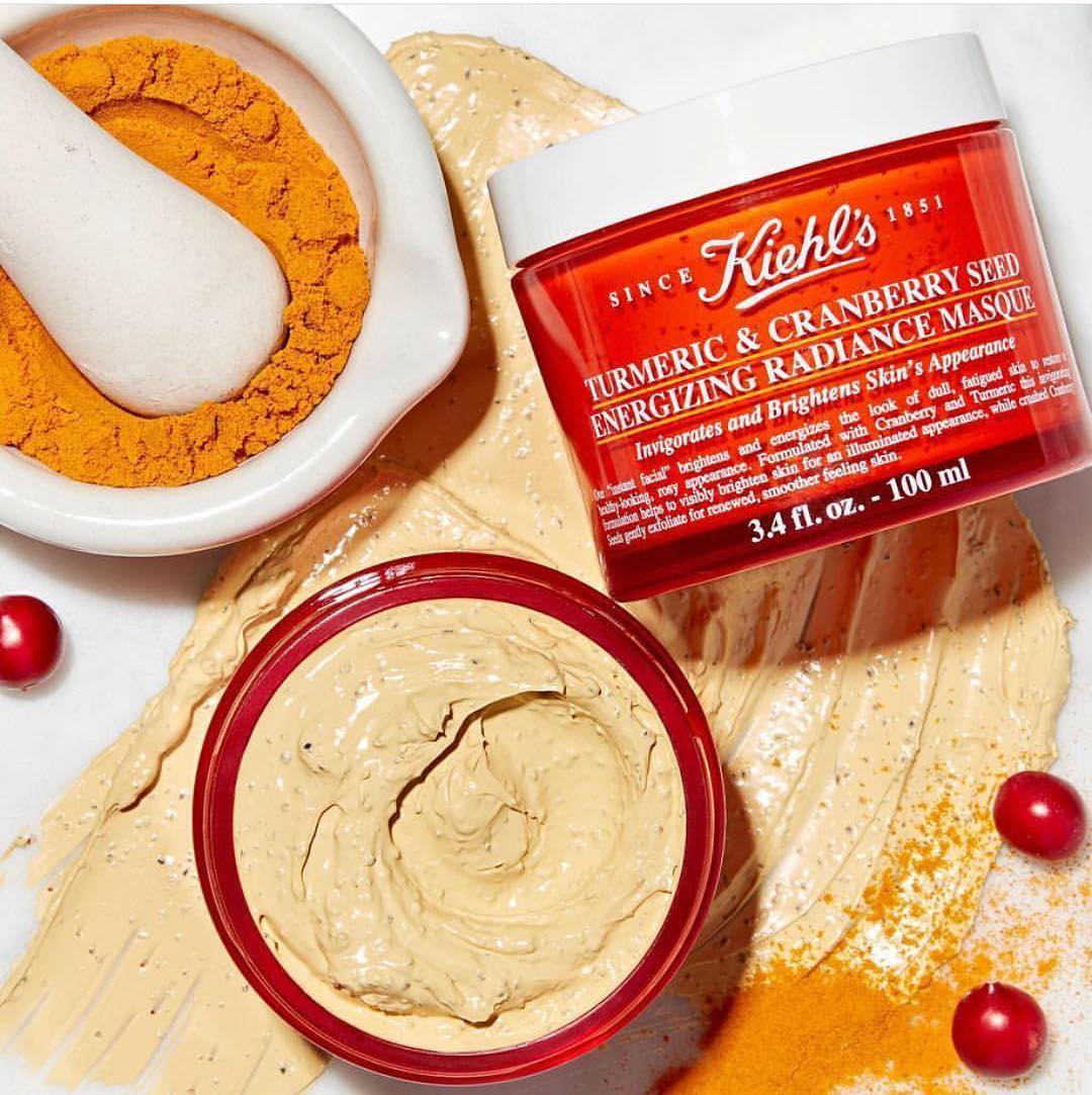 Mặt nạ nghệ Kiehl's Turmeric & Cranberry Seed Energizing Radiance Masque