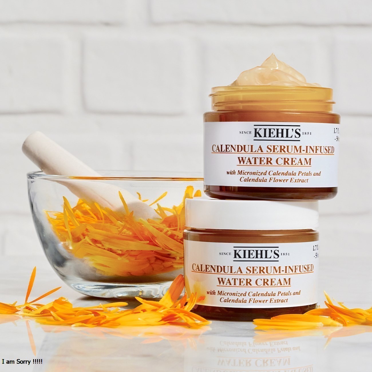 Kem dưỡng hoa cúc Kiehl's Calendula Serum-Infused Water Cream