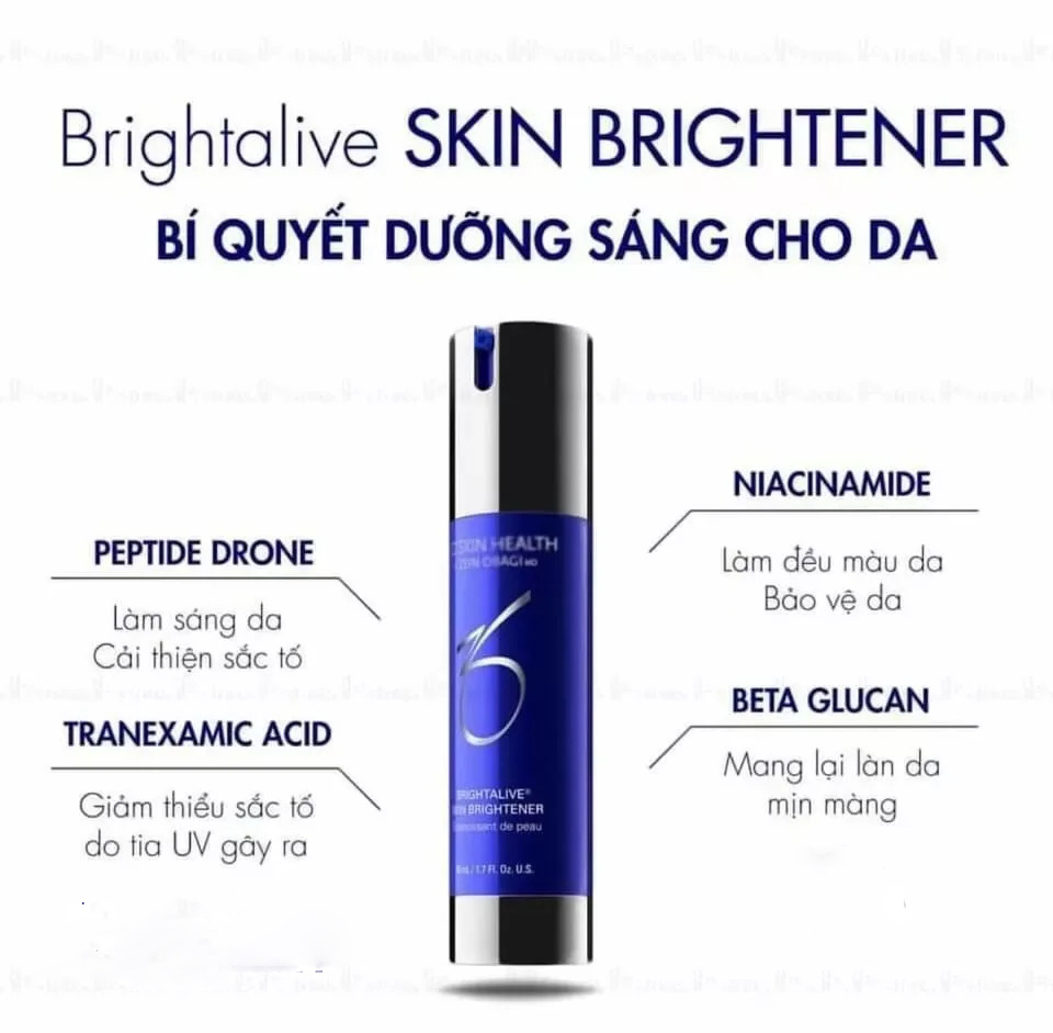 Kem dưỡng sáng da ZO Brightalive Skin Brightener