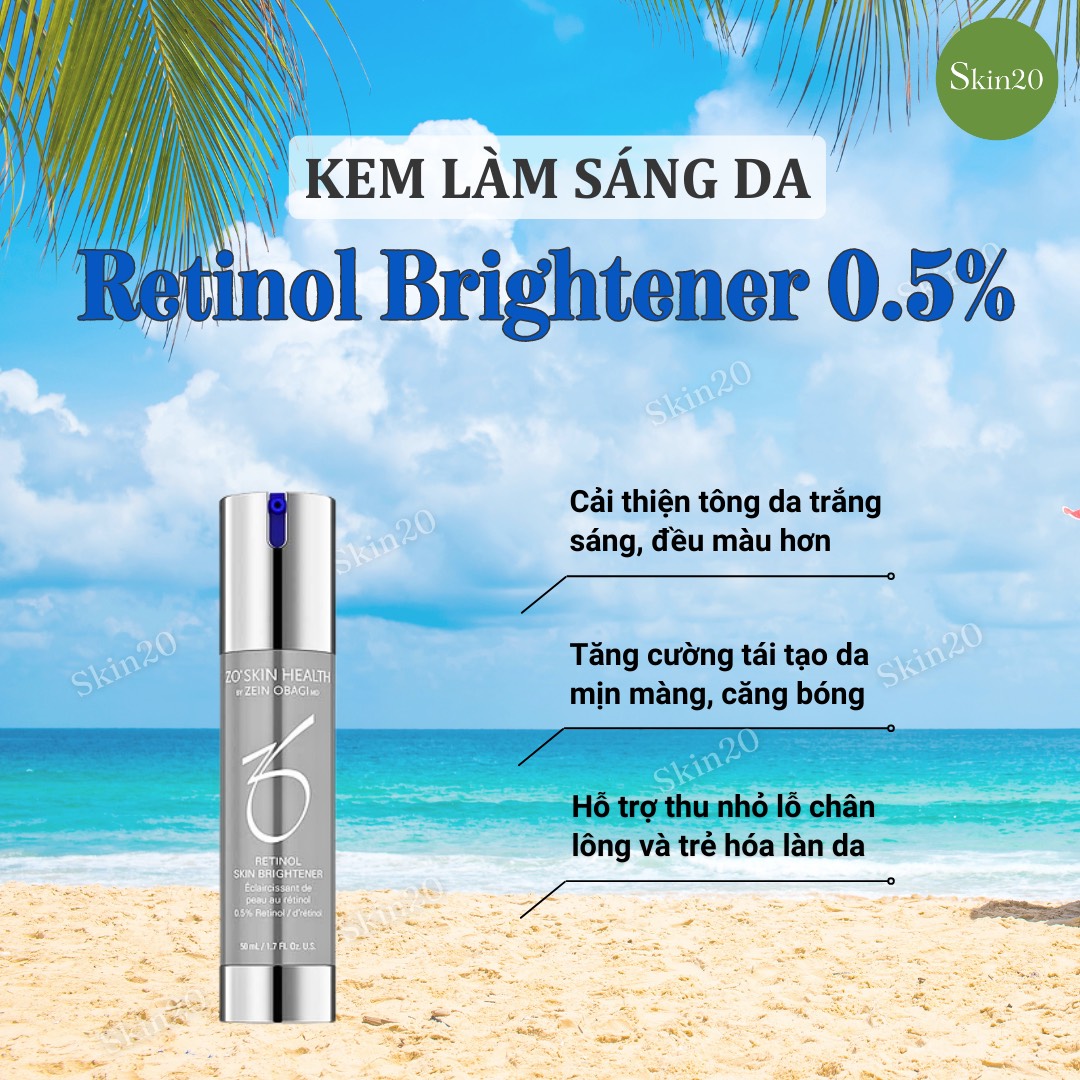 Kem làm sáng da ZO Skin Health Retinol Skin Brightener 0.5% - 50ml