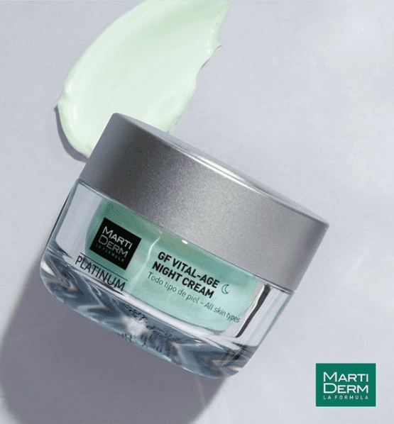 Kem dưỡng phục hồi trẻ hóa da ban đêm Martiderm Platinum GF Vital Age Night Cream - 50ml