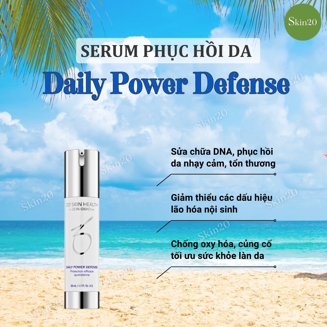 Serum phục hồi da ZO Skin Health Daily Power Defense
