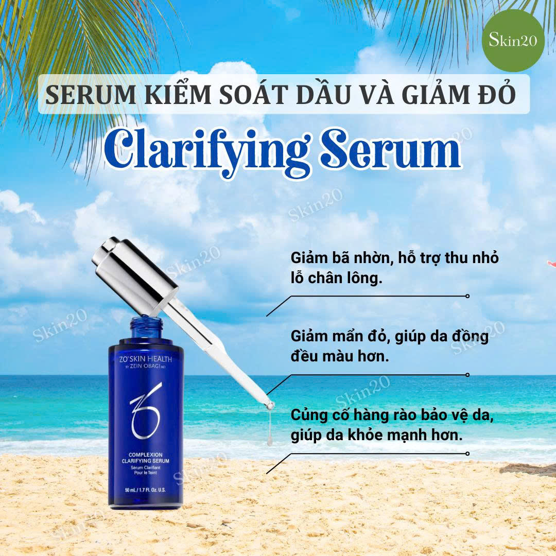 Serum kiểm soát dầu nhờn và giảm đỏ ZO Skin Health Complexion Clarifying Serum - 50ml