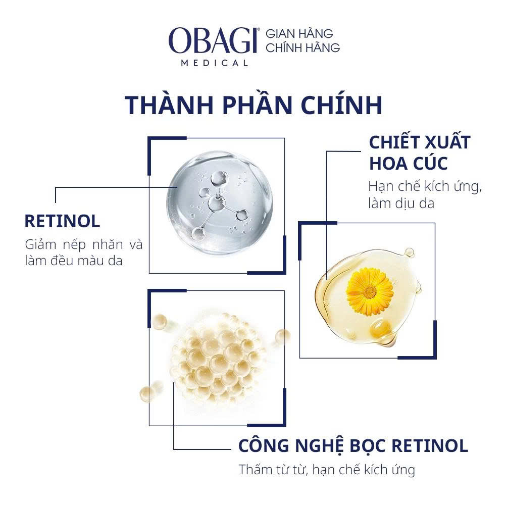 Kem chống lão hóa Obagi 360 Retinol 0.5 - 28g