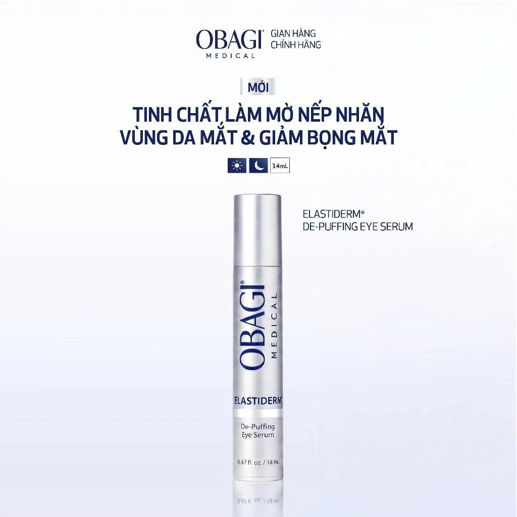 Serum giảm thâm, bọng vùng da mắt Obagi Elastiderm Eye Complete Complex Serum - 14ml