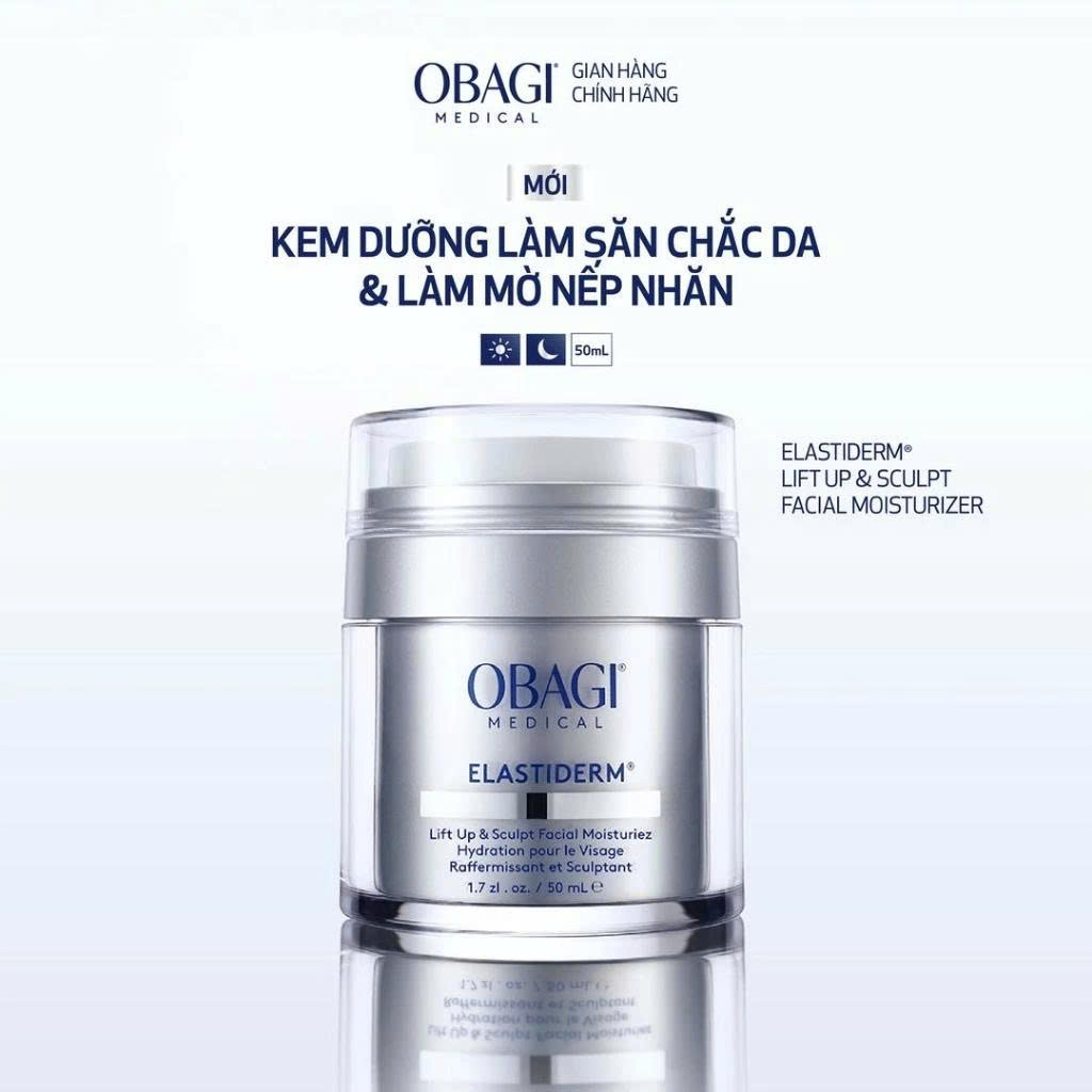 Kem Dưỡng Chuyên Sâu Làm Mờ Nếp Nhăn OBAGI Elastiderm Lift up & Sculpt Facial Cream - 50ml